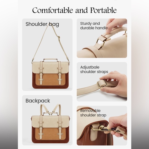 Sombre Vintage Briefcase - Picture 10 of 16